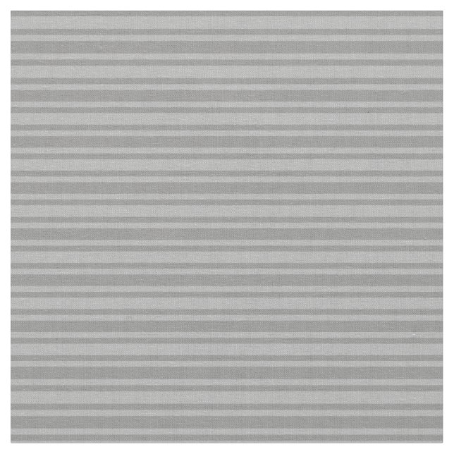 Gray & Dark Gray Lines/Stripes Pattern Fabric (Close Up)