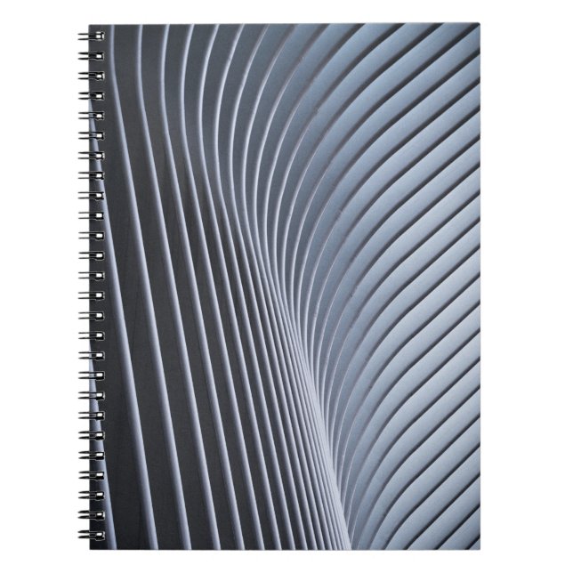 Gray digital wallpaper notebook (Front)