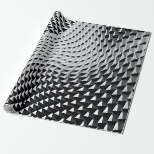 Gray digital wallpaper wrapping paper