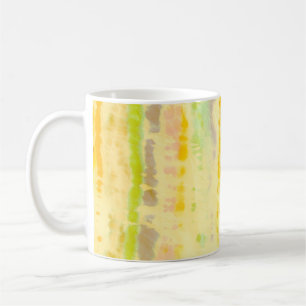 Gray Dirty Art Painting. Shibori Pattern. Bardo Br Coffee Mug