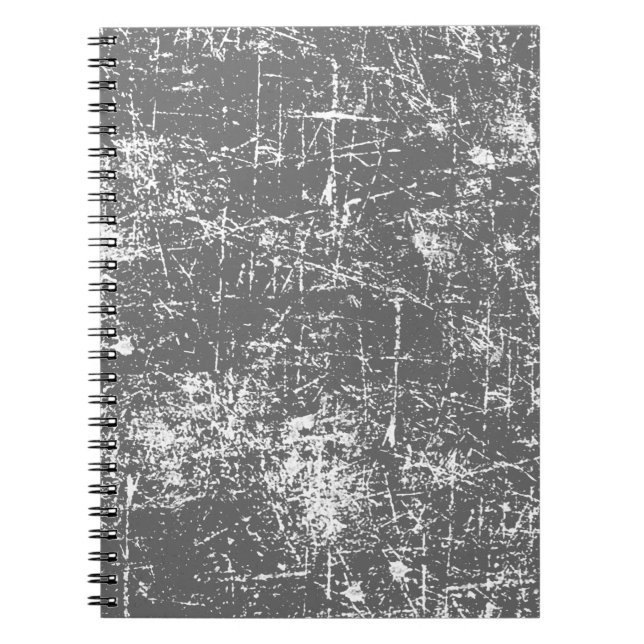 Gray Distressed Notebook (Front)