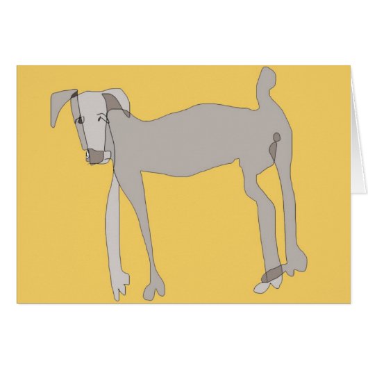 Gray Dog (Front Horizontal)