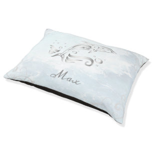 Gray Dolphin Dog Bed