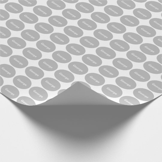 gray dots on white wrapping paper