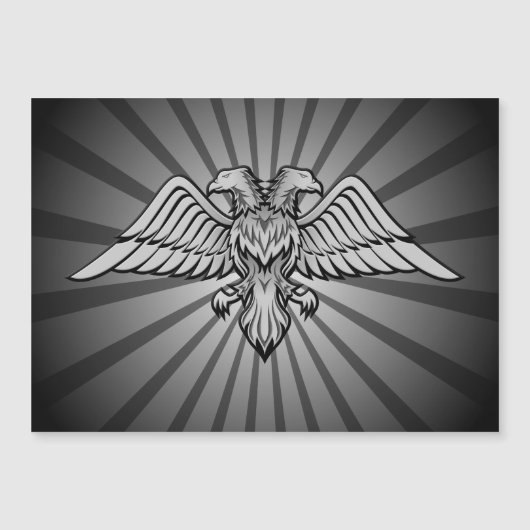 Gray eagle with two heads (Front)