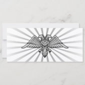 Gray eagle with two heads (Back)
