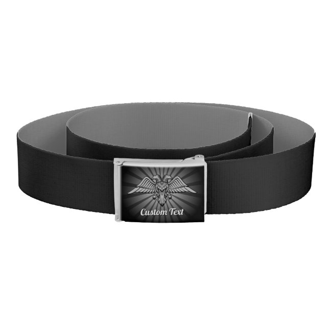 Gray eagle with two heads belt (Coil)