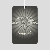 Gray Eagle with two Heads Car Air Freshener