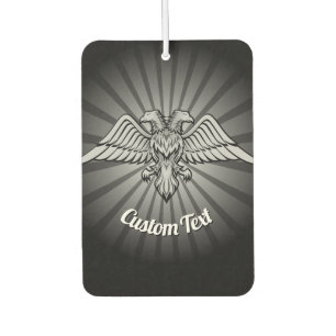 Gray Eagle with two Heads Car Air Freshener