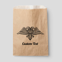 Gray Eagle with two Heads Favor Bag