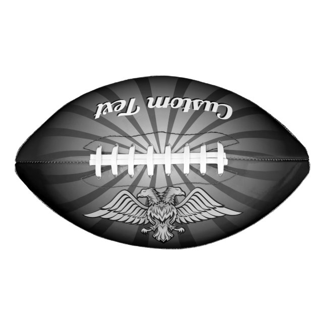Gray Eagle with two Heads Football (Front)