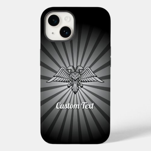 Gray Eagle with two Heads iPhone Case