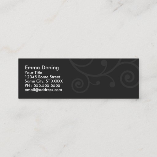 Customizable Elegant  Businesscard Business Card Template