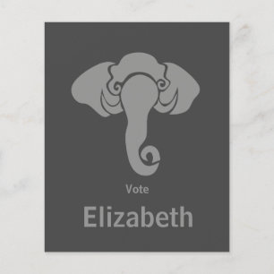 Gray Elephant Family Home Address Republican Flyer
