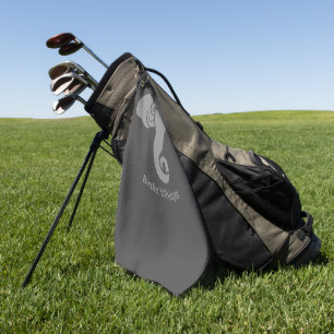 Gray Elephant Family Home Address Republican Golf Towel