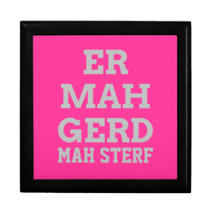 Gray Ermahgerd Gift Box