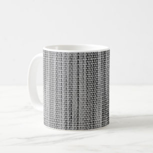Gray Fabric Coffee Mug