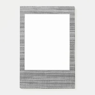 Gray Fabric Framed Post-it® Notes
