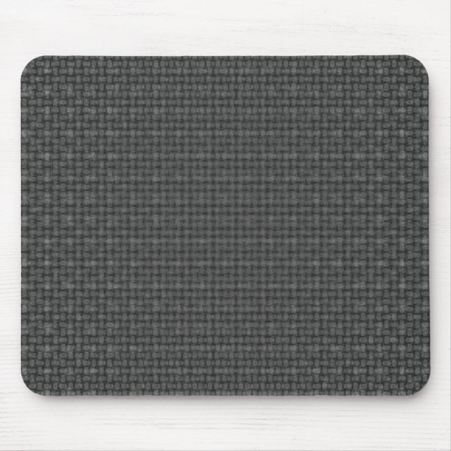 Gray Fabric Texture Mouse Pad (Front)