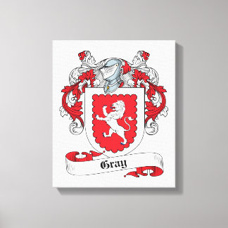 Gray Family Crest Canvas Print