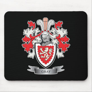 Gray Family Crest Coat of Arms Mouse Pad