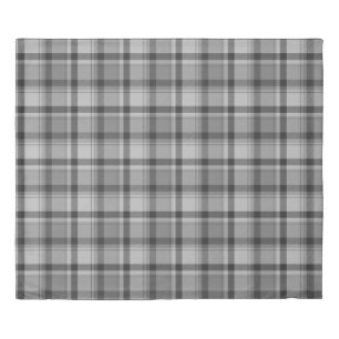 Gray Flannel Print King Duvet Cover 3 sizes