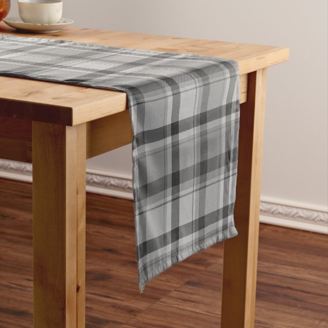 Gray Flannel Print, Table Runner (In Situ)