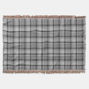 Gray Flannel Print, Throw Blanket