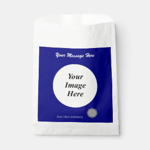 Gray Flower Ribbon Template by Kenneth Yoncich Favor Bag