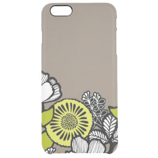 Gray Flowers iPhone 6/6s Deflector Case