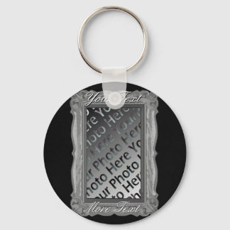 Gray Frame Keychain