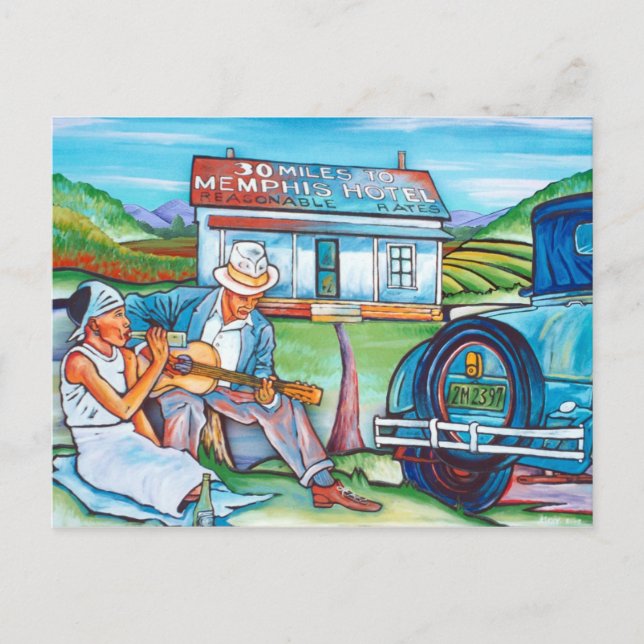 Gray Gallery: 30 Miles To Memphis Postcard (Front)