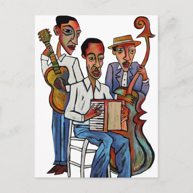 Gray Gallery: Blues Boys Postcard (Front)