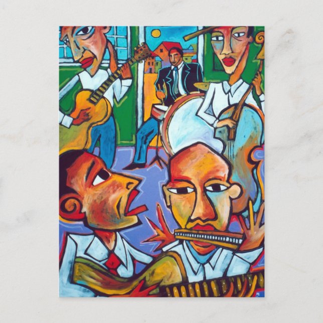 Gray Gallery: Juke Joint Boys Postcard (Front)
