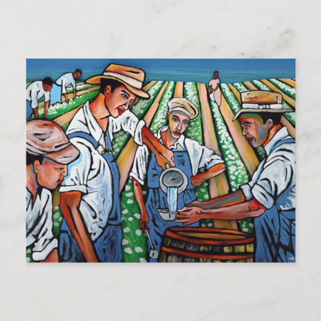 Gray Gallery: Water Break Postcard (Front)