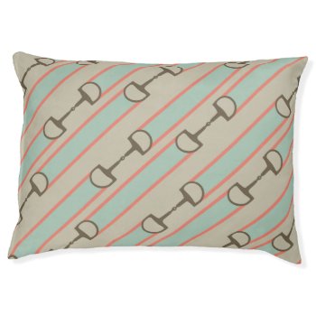 Gray Galloping Horses Pattern Pet Bed by PaintingPony at Zazzle