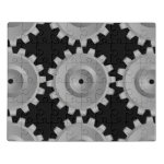 Gray Gear Jigsaw Puzzle