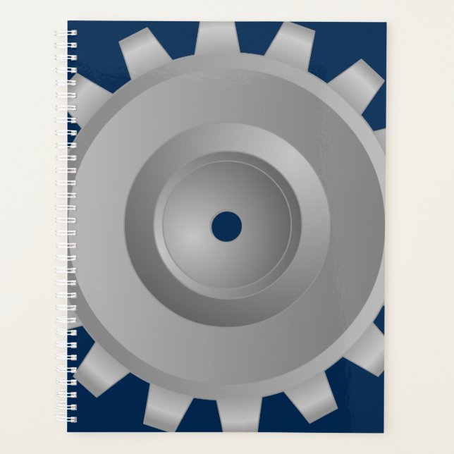 Gray Gear Planner (Front)