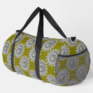 Gray Gears Duffle Bag