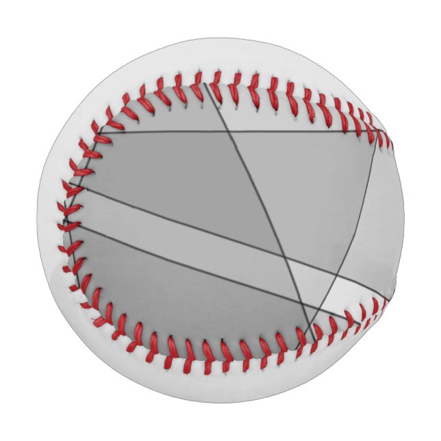 Gray Geometric  Baseball (Front Left)