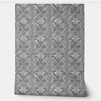 Gray geometric design wallpaper
