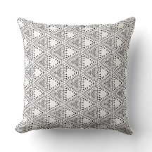 Gray Geometric Triangle Pattern