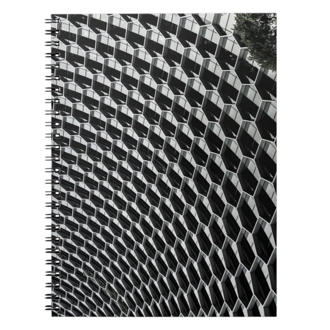 Gray glass roof notebook (Front)