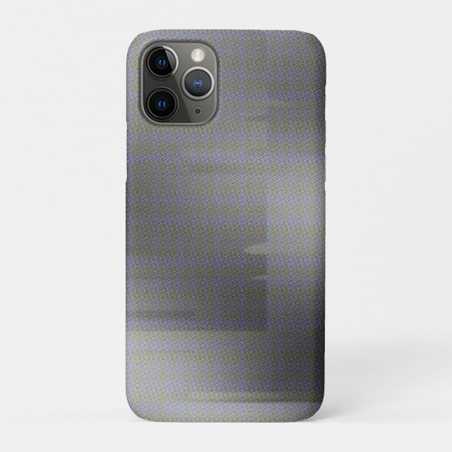 Gray Glitch Art Micro Points Vaporwave Aesthetic Case-Mate iPhone Case (Back)
