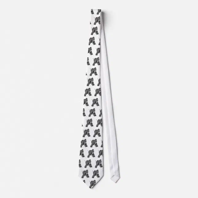 hockey neck tie