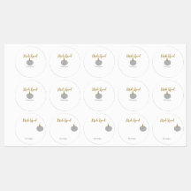 Gray golden pumpkin fall bride squad modern