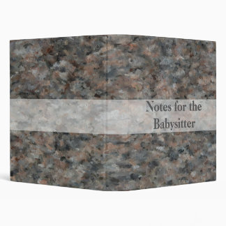 Gray Granite Binder