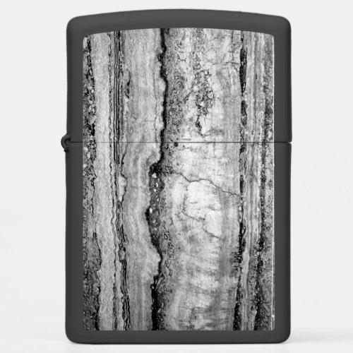 Gray Granite marble  abstract stone pattern   Zippo Lighter