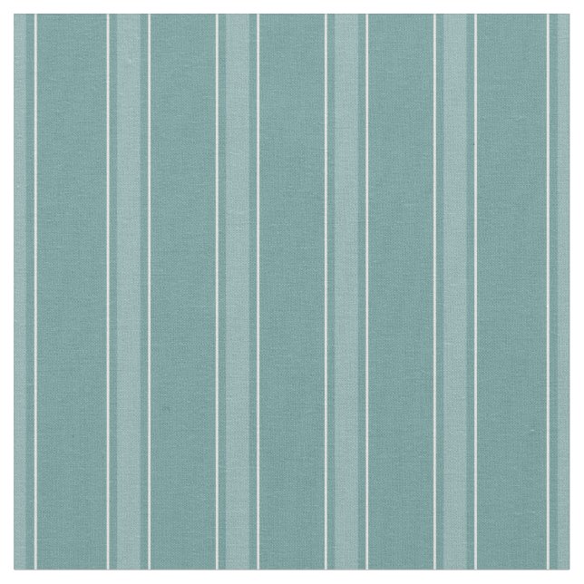 Gray Green & Light Gray Green Stripes Fabric (Close Up)