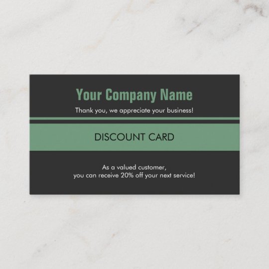 Beautiful 77 Border Events Discount Card